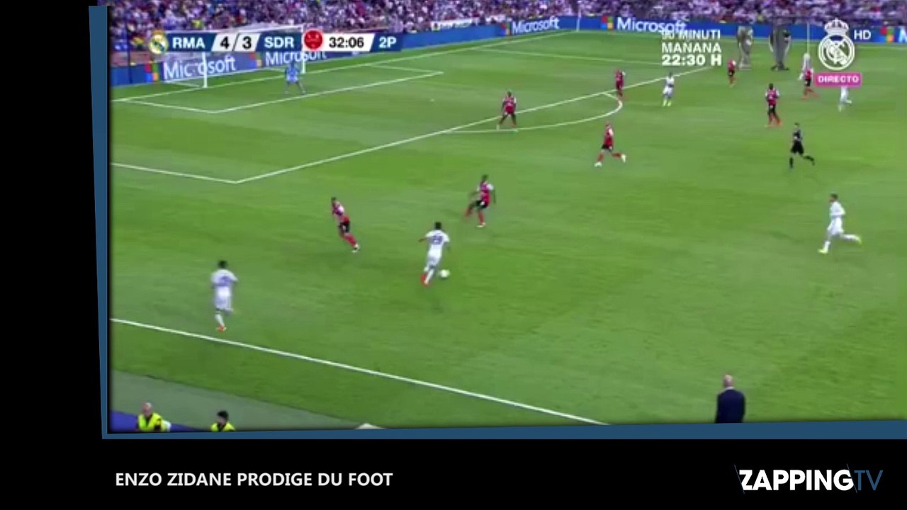 Real Madrid : Enzo Zidane réalise une superbe action (vidéo)