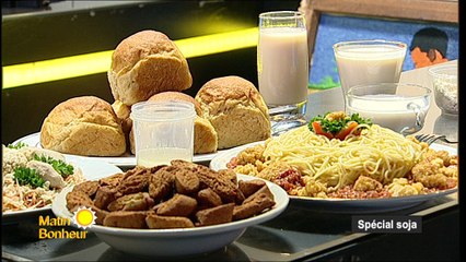 Petit déjeuner spécial Soja dans la matinale de RTI1 du 17 août 2016
