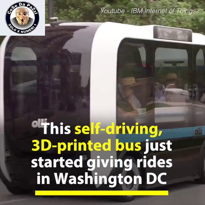 bus automatico senza conducente