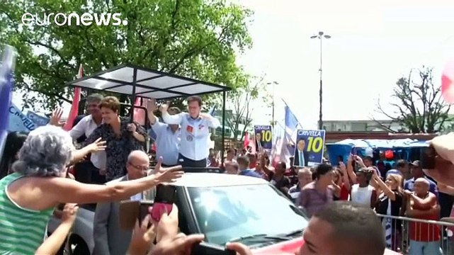 Suspended Brazilian President Dilma Rousseff appeals to the people to avoid impeachment