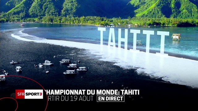 SFR Sport 3 - World Surf League - Billabong Pro Tahiti