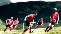 Un nouveau sport génial : le football alpin !