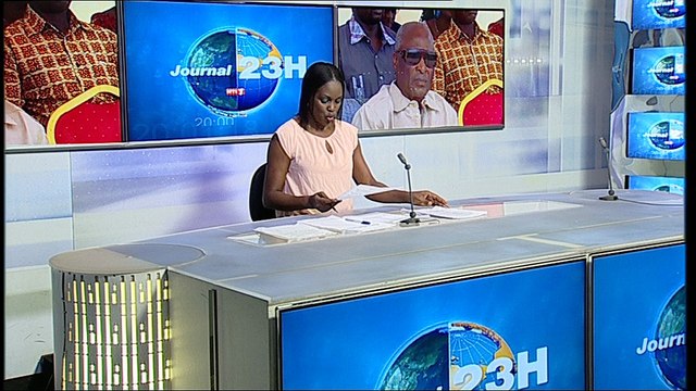 Le 23 heures de RTI 1 du 16 août 2016 avec Ami coulibaly
