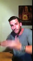 Un corse en colère après les évènements de Sisco