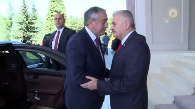 Başbakan Yıldırım, KKTC Cumhurbaşkanı Mustafa Akıncı ile Görüştü