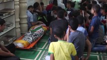 İsrail Askerleri Tarafından Öldürülen Filistinlinin Cenaze Töreni - El
