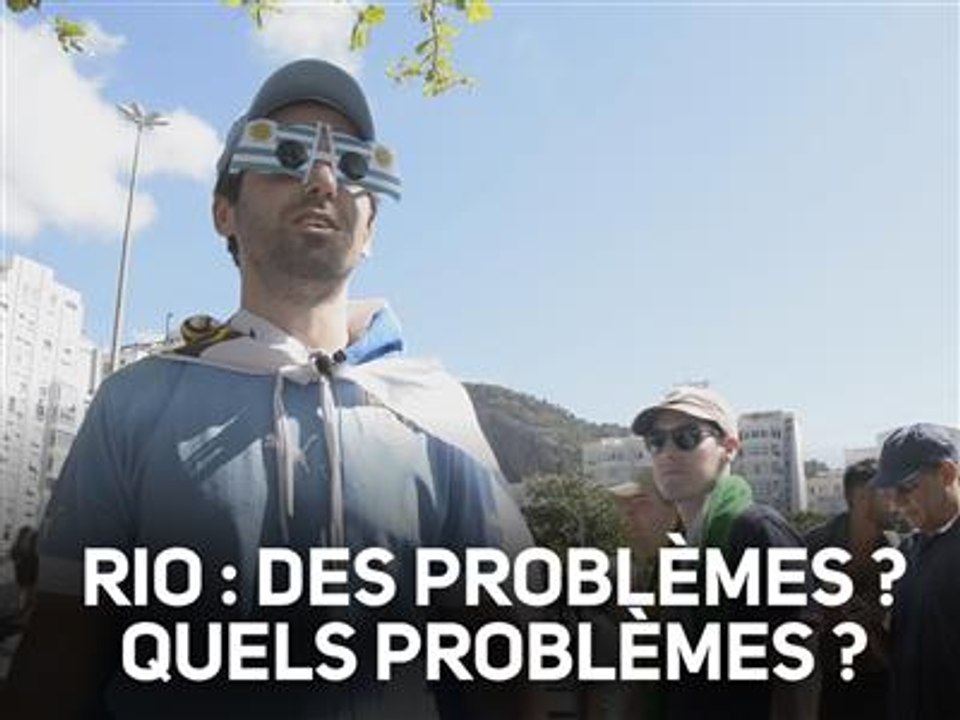 À Rio, les supporters sont ravis !