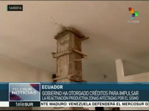 Reconstrucción tras sismo ha generado unos 10 mil empleos en Ecuador