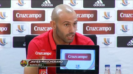 Barça - Mascherano : "J'espère que Claudio Bravo restera"