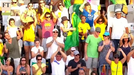 Beach volleyball at Rio is a box office hit