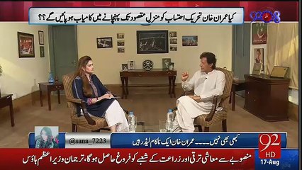 May Manta Ho Hum Nay Us Speed May Kam Nahi Kya Jo Humain Karna Chahiye Tha Imran Khan