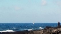 Pantelleria la partenza delle barche della Regata della Rotta di Jasmine