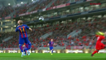 PES 2017 : Bande annonce Gamescom