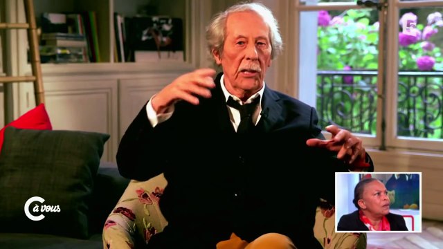 Jean Rochefort , Boloss des belles lettres face à Christiane Taubira - C à vous - 23 03 2015