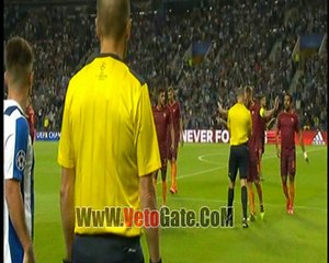 "الغاء"هدف لصالح بورتو فى شباك روما