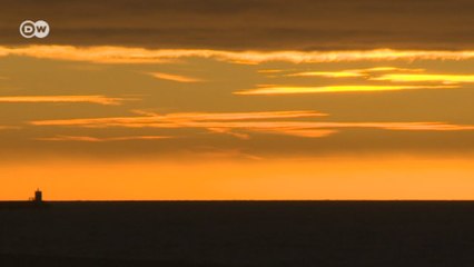 O encanto do pôr-do-sol de Brighton, na Inglaterra