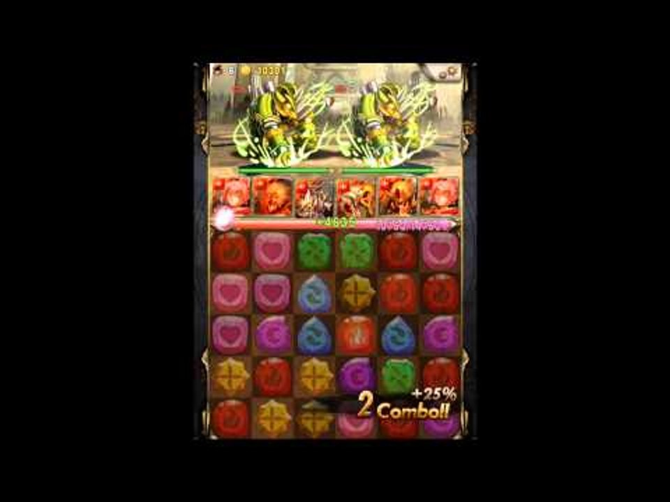神魔之塔 - 雙波比隊打「翠之山羊宮」EXTRA (無人聲版)