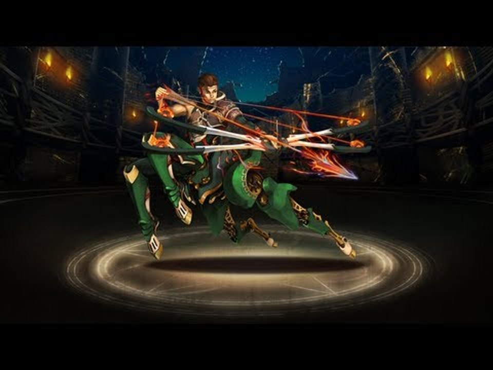 神魔之塔 - 全攻型日月狼偽火隊打「森之人馬宮」EXTRA (無人聲版）
