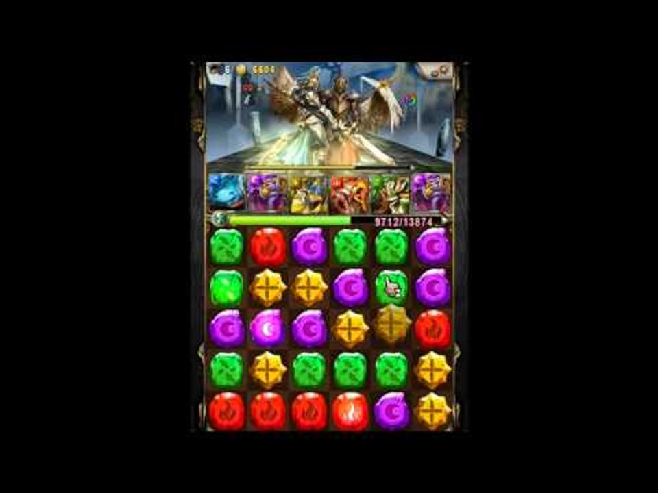 神魔之塔 - 屎王轉心隊打六封王「門之海」