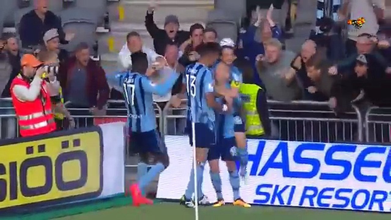 Djurgardens 2:2 Elfsborg (Swedish Allsvenskan Machday 18 13 August 2016 )