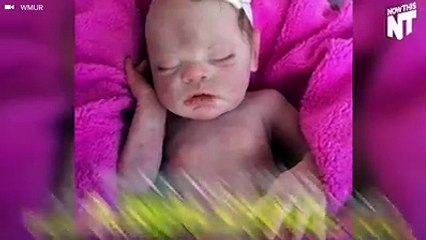 Police officer rescues a baby doll!!!