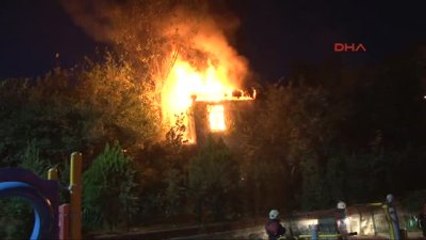 Şişli'de Gecekondu Yangını