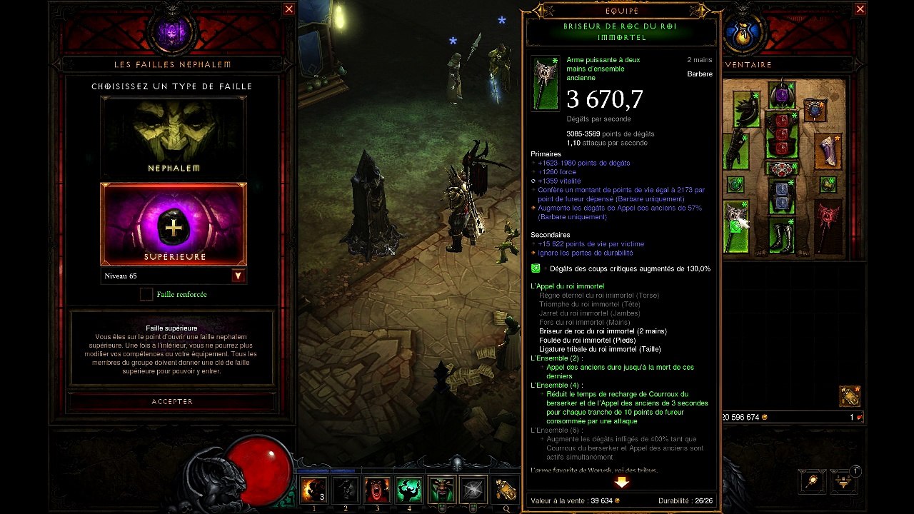 Diablo 3 Build Barbare Puissance de la Terre 2.4.2