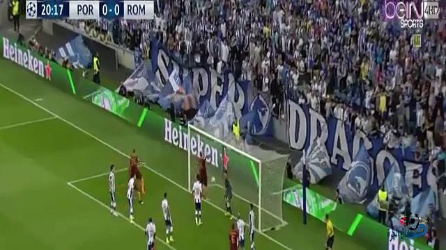 ملخص لمسات محمد صلاح ضد بورتو 1-1 روما دوري أبطال أوروبا 2016