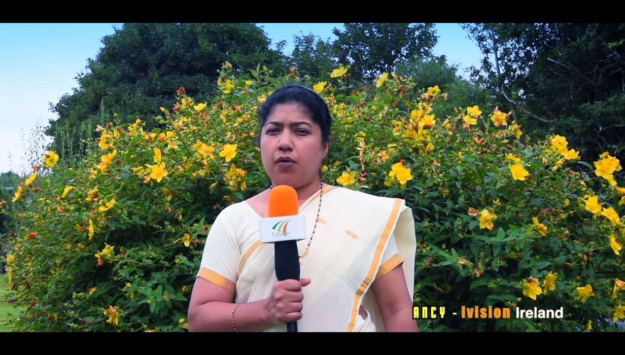 മൊബൈൽ ഫോണിൽ പിടിച്ച ഒരു പ്രവാസി ഓണാഹോഷപരിപാടി Lucan Ireland by Ivision