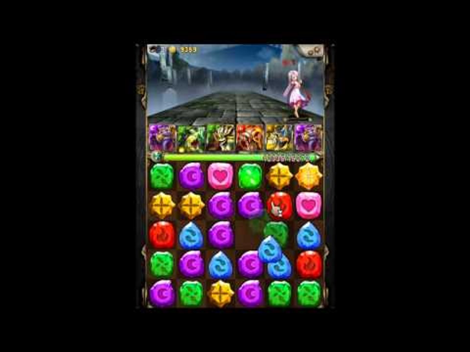 神魔之塔 - 獸隊打六封王「門之海」