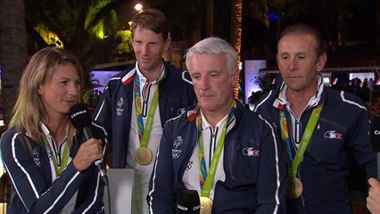 Equitation - L'Equipe de France au saut d'obstacles