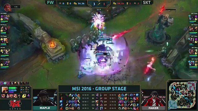 FW vs SKT - MSI 2016 (Mid-Season Invitational) - Flash Wolves vs SK Telecom T1_8