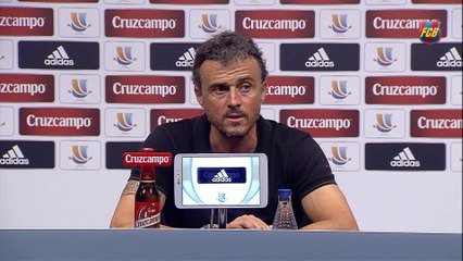 Luis Enrique: “It was a deserved victory”
