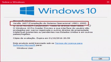 Windows 10 Insider Preview Build 14905 (Redstone 2) PC