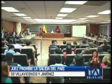 Fernando Villavicencio y Cléver Jiménez enfrentan otro proceso judicial