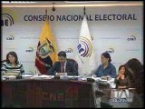 El CNE registra 11 nuevas organizaciones políticas