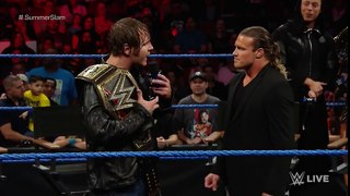 Chaos threatens as Ambrose & Ziggler engage in war of words on Miz TV- SmackDown Live, Aug 16, 2016