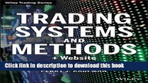 [Popular] Trading Systems and Methods,   Website Hardcover Collection