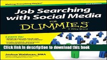 [Download] Job Searching with Social Media For Dummies Paperback Collection