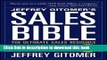 [Popular] The Sales Bible, New Edition: The Ultimate Sales Resource Kindle Online