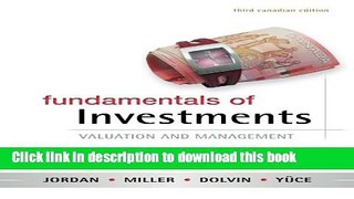 [Popular] Fundamentals of Investments Paperback Free