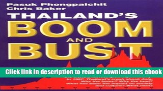 Thailand s Boom and Bust: Revised Edition For Free