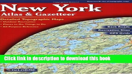 [Download] New York Atlas and Gazetteer Kindle Free