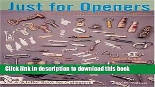 [Popular Books] Just for Openers Full Online