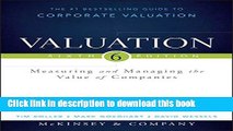 [Popular] Valuation: Measuring and Managing the Value of Companies Hardcover Online