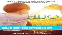 [Download] Hijo: Cartas para tu alma Volumen III (Volume 3) (Spanish Edition) Kindle Online