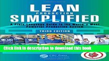 [Download] Lean Production Simplified, Third Edition: A Plain-Language Guide to the World s Most