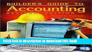 [Popular] Builder s Guide to Accounting Kindle Online