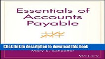 [Popular] Essentials of Accounts Payable (Essentials Series) Paperback Collection
