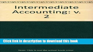 [Popular] Volume 2 Intermediate Accounting, 11th edition Update Package Kindle Free